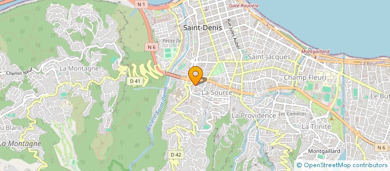 localisation de l'entreprise MONSIEUR JEAN SORNON à SAINT-DENIS