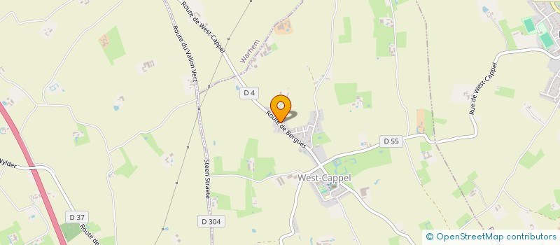 localisation de l'entreprise MONSIEUR JEAN SORRANT-PRIGENT  WEST-CAPPEL