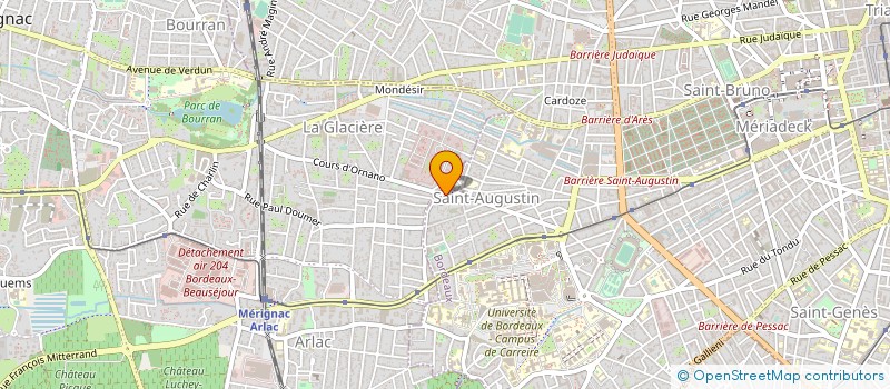 localisation de l'entreprise MONSIEUR JEAN SORS à BORDEAUX