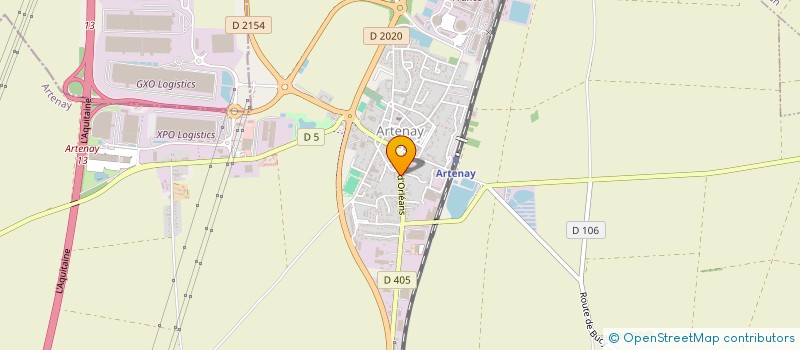localisation de l'entreprise MONSIEUR JEAN SOUBIEUX à ARTENAY