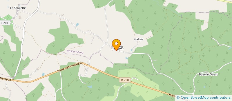 localisation de l'entreprise MONSIEUR JEAN SOUC  BOSCAMNANT