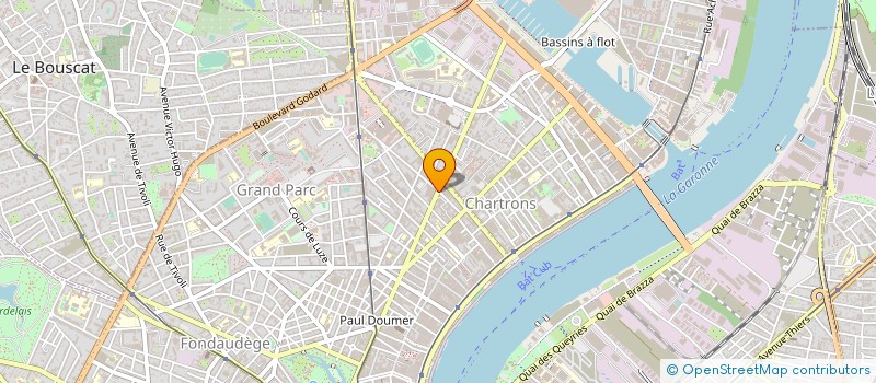 localisation de l'entreprise MONSIEUR JEAN SOUCHAL à BORDEAUX