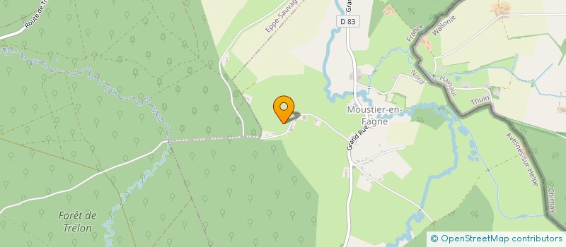 localisation de l'entreprise MONSIEUR JEAN SOULABAILLE  WALLERS-EN-FAGNE