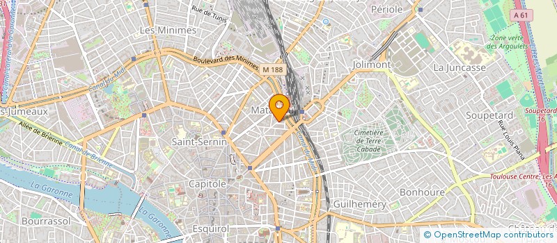 localisation de l'entreprise MONSIEUR JEAN SOULAN à TOULOUSE