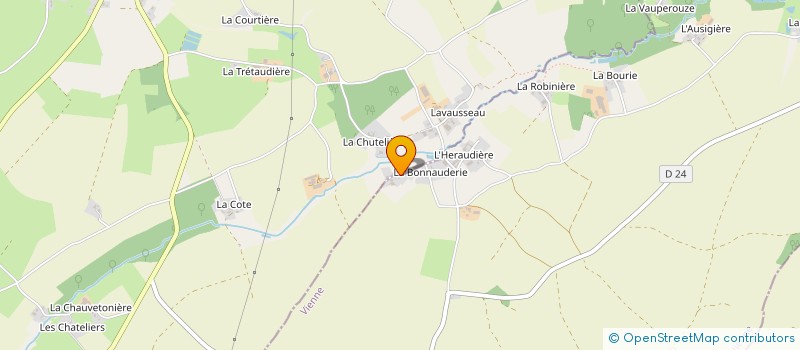 localisation de l'entreprise MONSIEUR JEAN SOULARD  CHALANDRAY