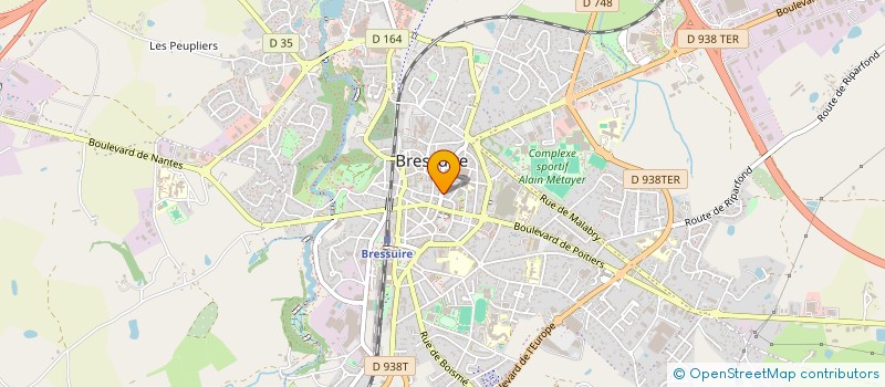 localisation de l'entreprise MONSIEUR JEAN SOULARD  BRESSUIRE