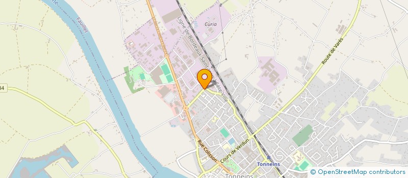 localisation de l'entreprise MONSIEUR JEAN SOULARD  TONNEINS