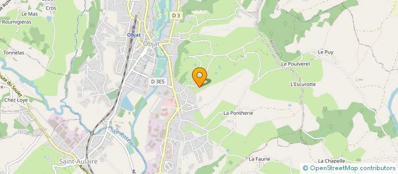 localisation de l'entreprise MONSIEUR JEAN SOULAS  VOUTEZAC