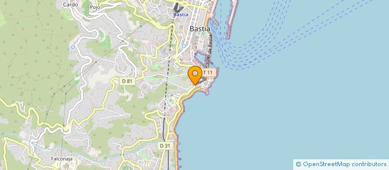 localisation de l'entreprise MONSIEUR JEAN SOULIER à BASTIA