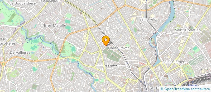 localisation de l'entreprise MONSIEUR JEAN SOUNY à NANTES