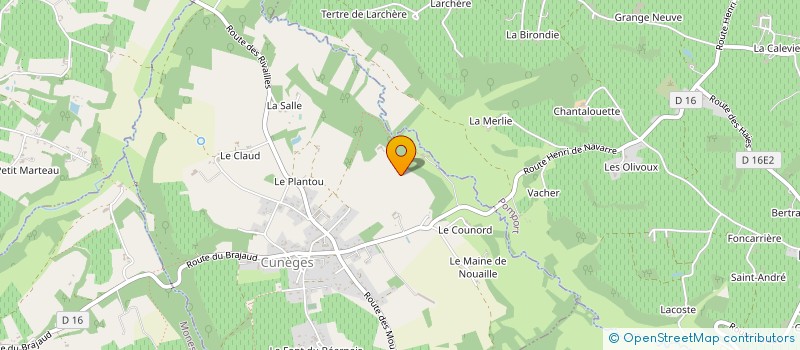 localisation de l'entreprise MONSIEUR JEAN SOUPEAUX à SIGOULES-ET-FLAUGEAC