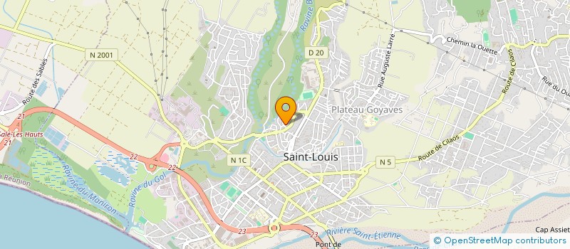 localisation de l'entreprise MONSIEUR JEAN SOURA à SAINT-LOUIS