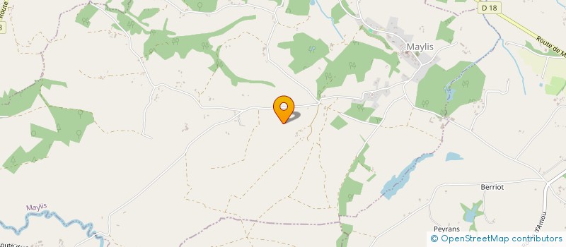localisation de l'entreprise MONSIEUR JEAN SOURBE  MAYLIS