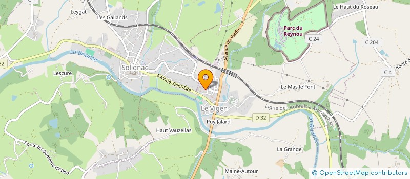 localisation de l'entreprise MONSIEUR JEAN SOVERAN à LE VIGEN