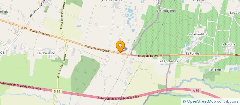 localisation de l'entreprise MONSIEUR JEAN SOYER  BRAIN-SUR-ALLONNES