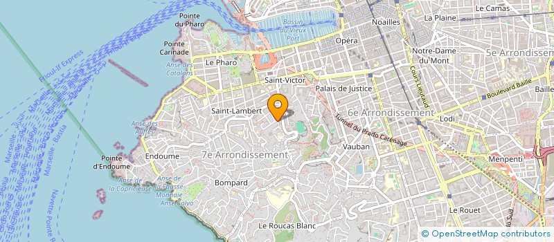 localisation de l'entreprise MONSIEUR JEAN SPEIDUTO à MARSEILLE