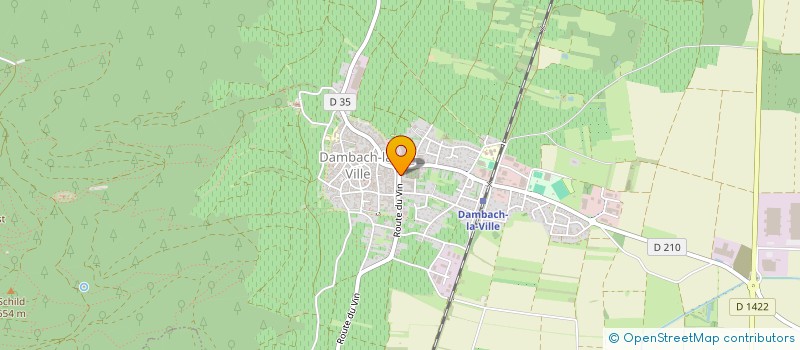 localisation de l'entreprise MONSIEUR JEAN SPERRY  BLIENSCHWILLER