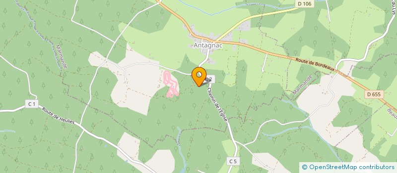 localisation de l'entreprise MONSIEUR JEAN SPETTOLI  RUFFIAC