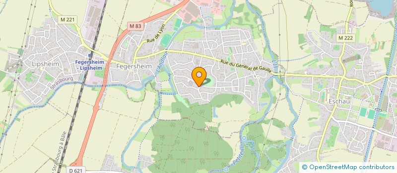 localisation de l'entreprise MONSIEUR JEAN SPRAUEL  FEGERSHEIM