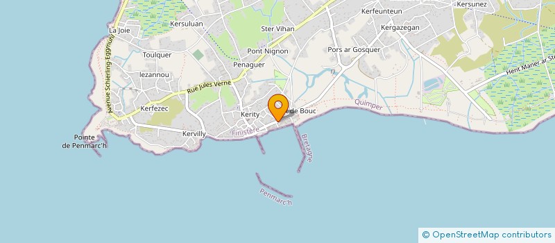 localisation de l'entreprise MONSIEUR JEAN STANZEL à PENMARCH