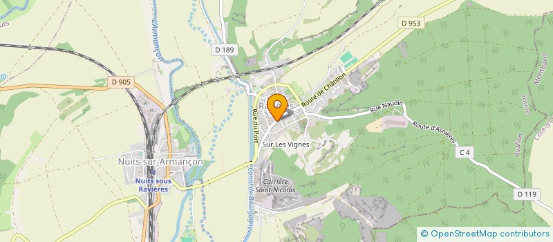 localisation de l'entreprise MONSIEUR JEAN STEENACKER à RAVIERES