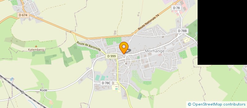 localisation de l'entreprise MONSIEUR JEAN STEINEUR  MORHANGE