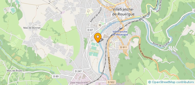 localisation de l'entreprise MONSIEUR JEAN STEIS à VILLEFRANCHE-DE-ROUERGUE