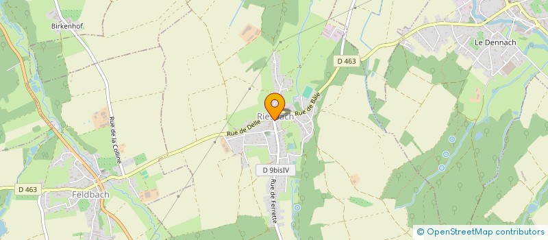 localisation de l'entreprise MONSIEUR JEAN STEMMELEN  RIESPACH