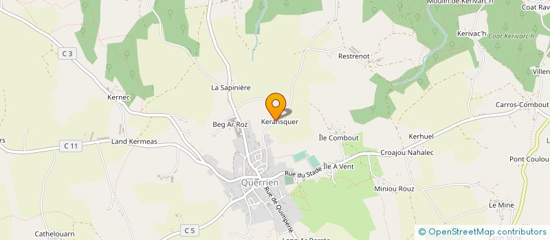 localisation de l'entreprise MONSIEUR JEAN STEPHAN à QUERRIEN