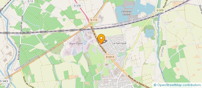 localisation de l'entreprise MONSIEUR JEAN STEPHANE COLIN  AIMARGUES