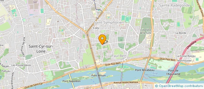 localisation de l'entreprise MONSIEUR JEAN-STEPHANE JOSEPH  TOURS