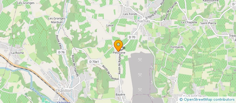 localisation de l'entreprise MONSIEUR JEAN STERN à CHARNAY