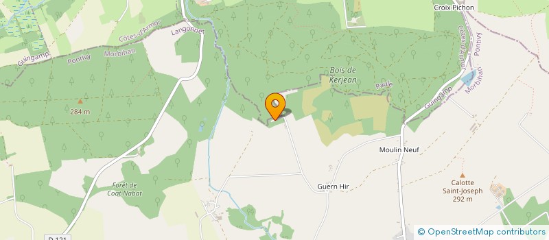 localisation de l'entreprise MONSIEUR JEAN STERVINOU  LANGONNET