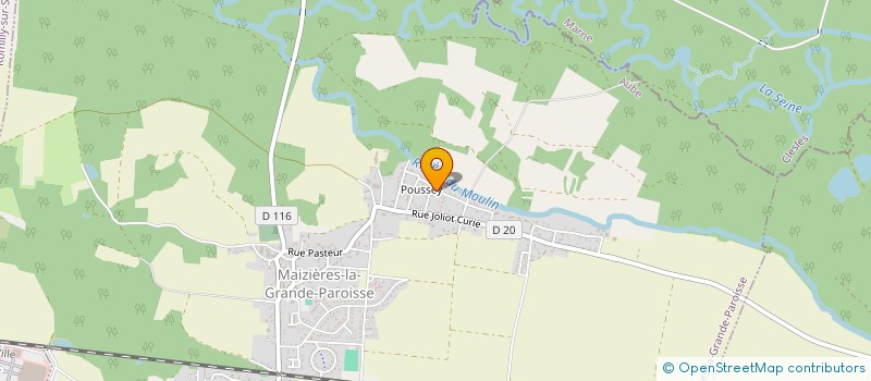 localisation de l'entreprise MONSIEUR JEAN STEVENNE à MAIZIERES-LA-GRANDE-PAROISSE
