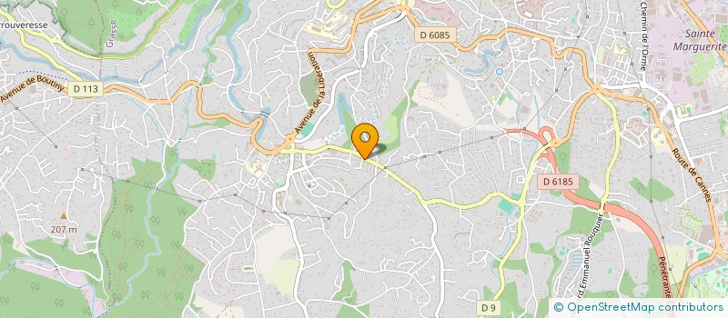 localisation de l'entreprise MONSIEUR JEAN STIERLE à GRASSE