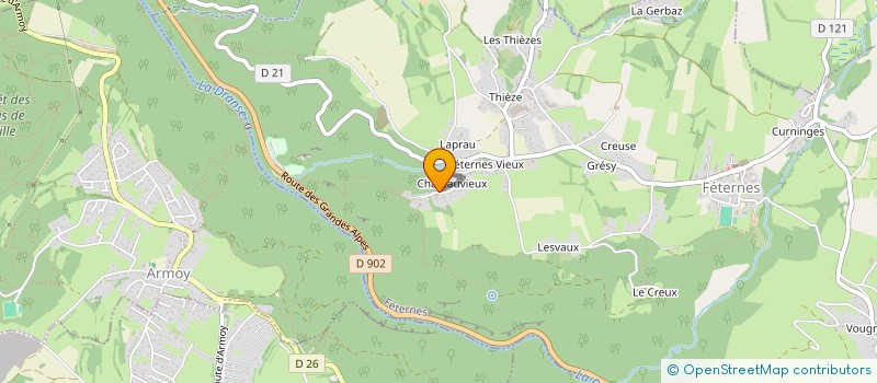 localisation de l'entreprise MONSIEUR JEAN STIEVENART  THOLLON-LES-MEMISES