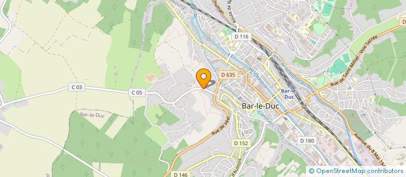 localisation de l'entreprise MONSIEUR JEAN STREIFF à BAR-LE-DUC