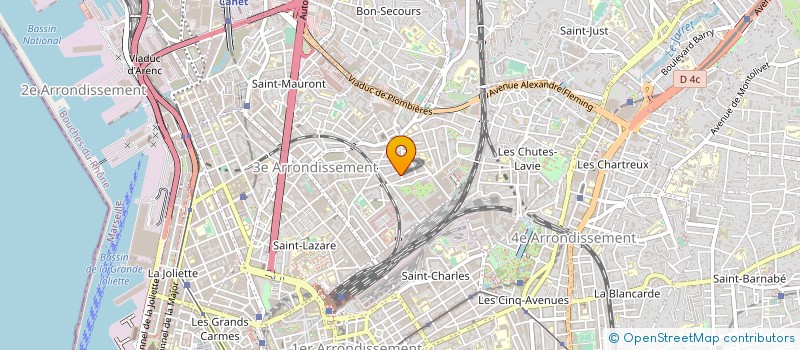 localisation de l'entreprise MONSIEUR JEAN STRINI à MARSEILLE