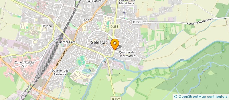 localisation de l'entreprise MONSIEUR JEAN STROESSER à SELESTAT