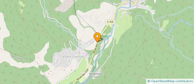 localisation de l'entreprise MONSIEUR JEAN STUCKY  VILLARS-COLMARS