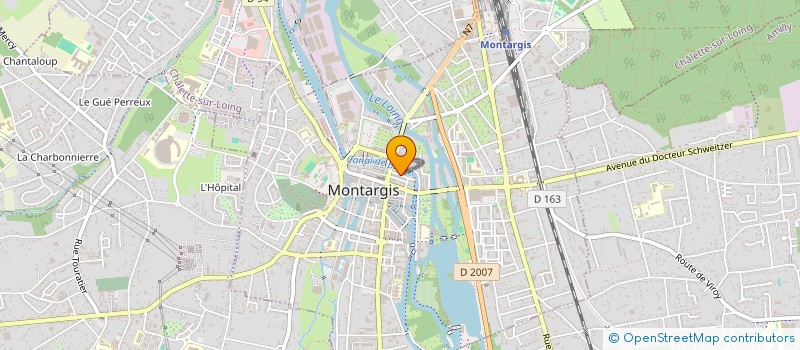 localisation de l'entreprise MONSIEUR JEAN SUARD à MONTARGIS