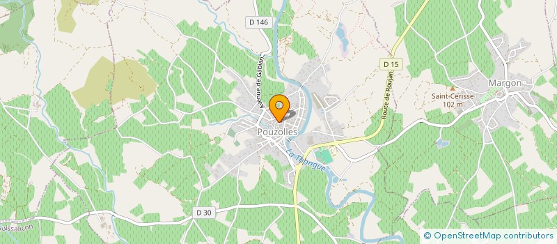 localisation de l'entreprise MONSIEUR JEAN SUAU à POUZOLLES