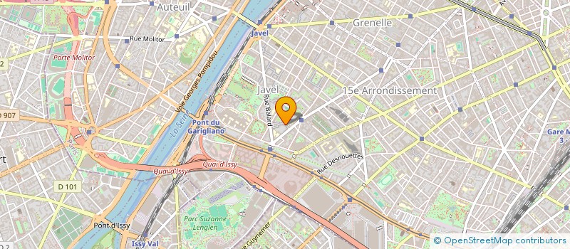 localisation de l'entreprise MONSIEUR JEAN SUAUDEAU  PARIS