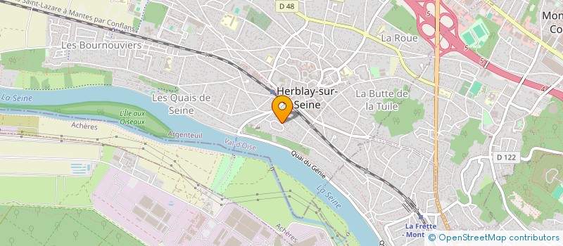 localisation de l'entreprise MONSIEUR JEAN SUDAKA  HERBLAY-SUR-SEINE