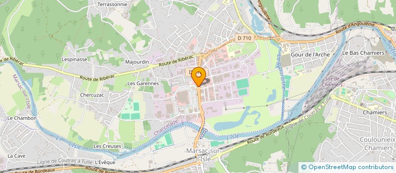 localisation de l'entreprise MONSIEUR JEAN SUDER  MARSAC-SUR-L'ISLE