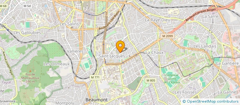 localisation de l'entreprise MONSIEUR JEAN SUDOUR à CLERMONT-FERRAND