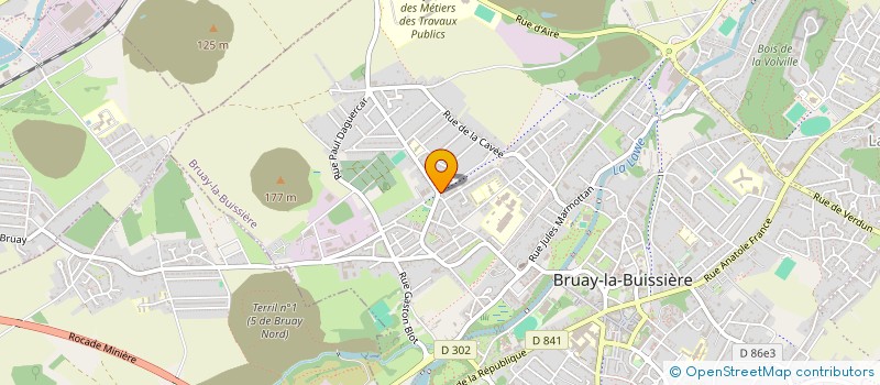 localisation de l'entreprise MONSIEUR JEAN SUEUR à BRUAY-LA-BUISSIERE