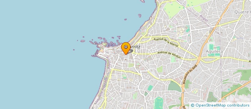 localisation de l'entreprise MONSIEUR JEAN SUHUBIETTE à BIARRITZ