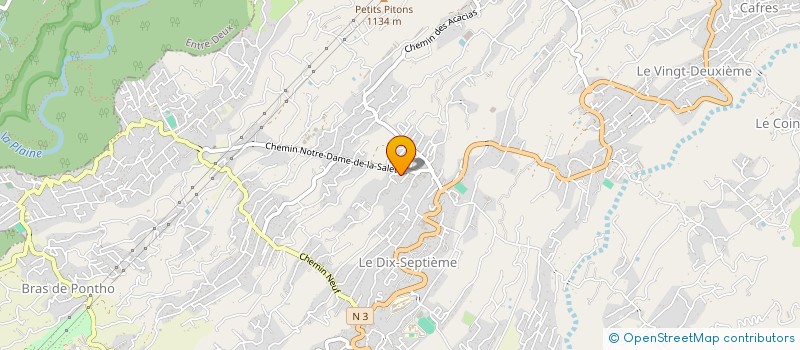 localisation de l'entreprise MONSIEUR JEAN SULLY PAYET  LE TAMPON