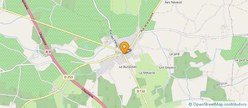 localisation de l'entreprise MONSIEUR JEAN SUREAU à REIGNAC